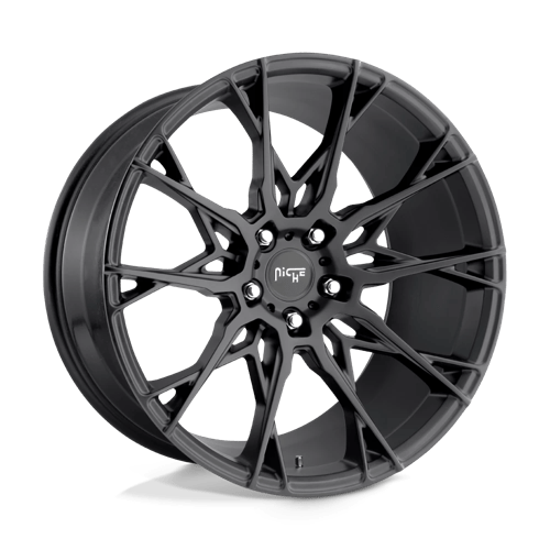 Niche M183 STACCATO Matte Black 20x10 +40 5x120mm 72.6mm - Wheelwiz