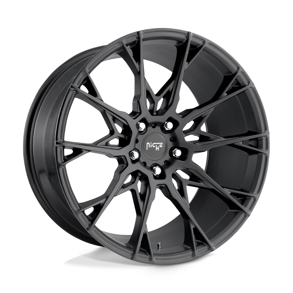 Niche M183 STACCATO Matte Black 19x10 +50 5x112mm 66.6mm - WheelWiz