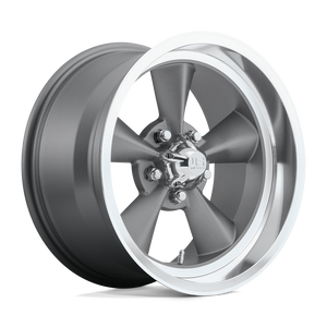 US MAG U102 STANDARD Matte Gun Metal 20x8 +01 5x120.65mm 72.6mm - WheelWiz