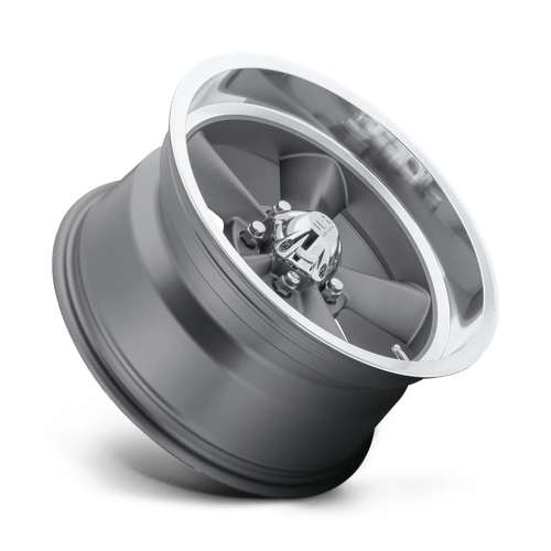 US MAG U102 STANDARD Matte Gun Metal 17x7 +1 5x114.3mm 72.6mm - Wheelwiz