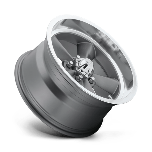 US MAG U102 STANDARD Matte Gun Metal 15x8 +1 5x114.3mm 72.6mm - Wheelwiz