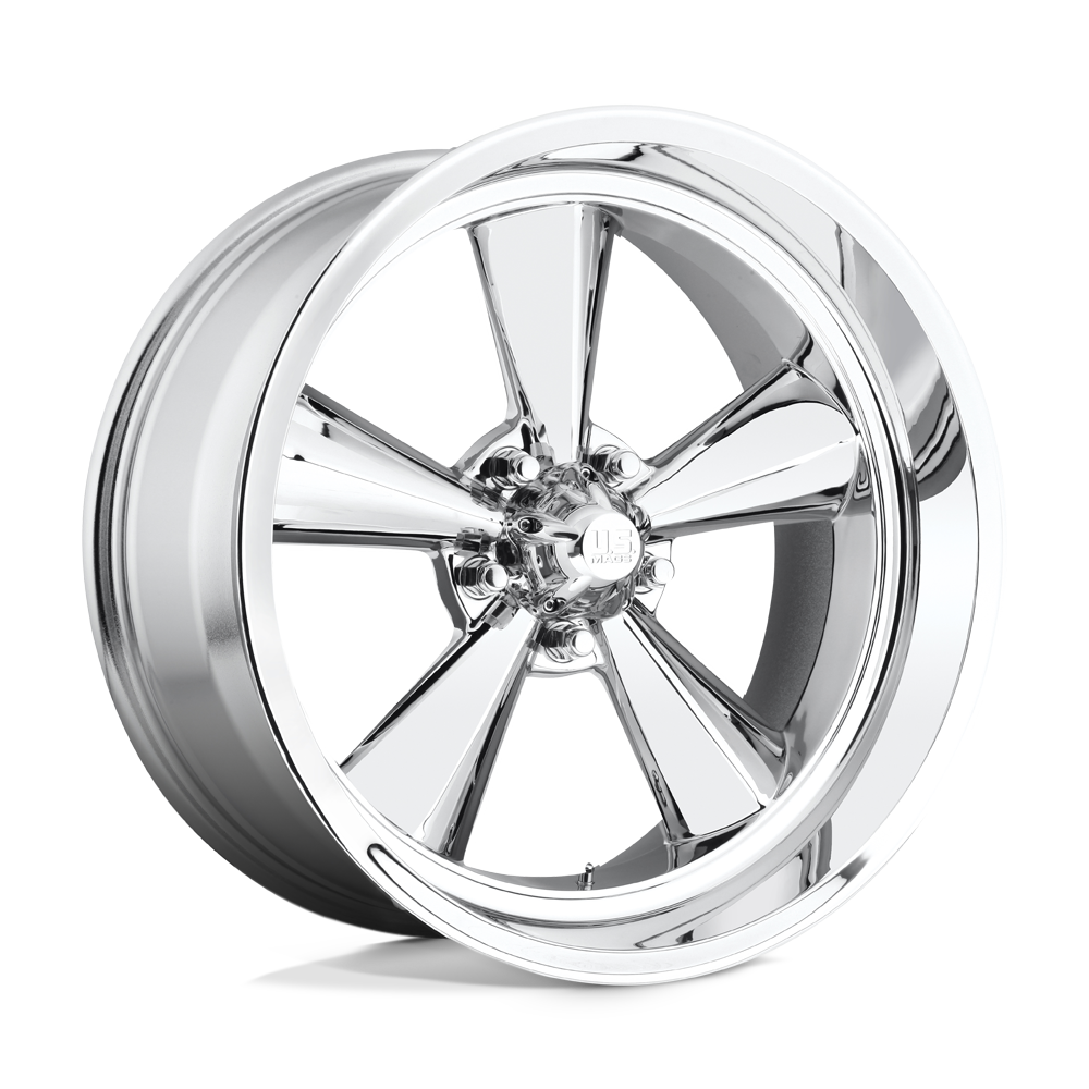 US MAG U104 STANDARD Chrome Plated 20x9.5 +01 5x120.65mm 72.6mm - WheelWiz