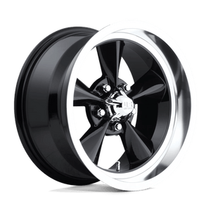 US MAG U107 STANDARD Gloss Black 17x7 +1 5x120.65mm 72.6mm - Wheelwiz