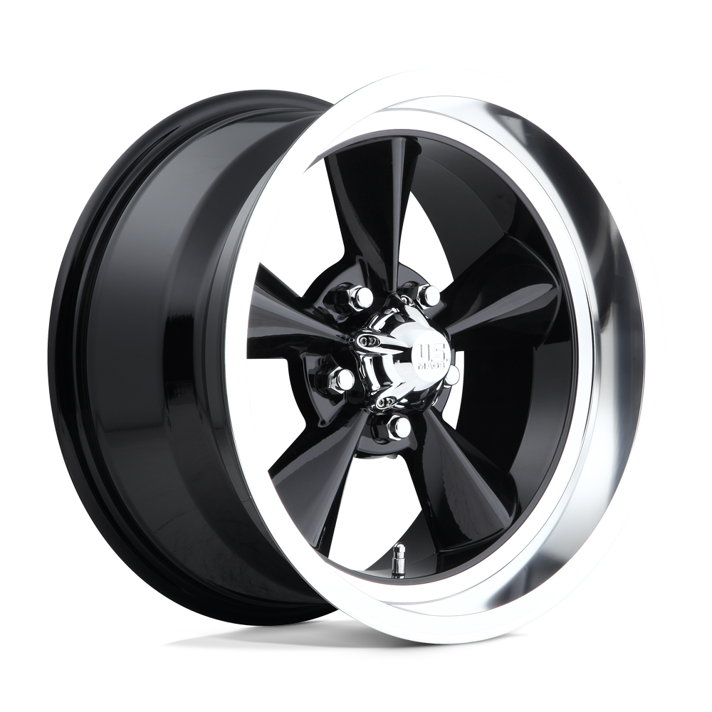 US MAG U107 STANDARD Gloss Black 20x8 +01 5x127mm 78.1mm - WheelWiz