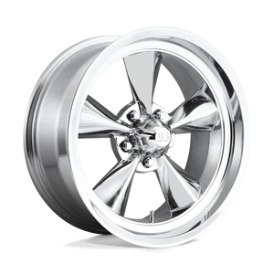 US MAG U108 STANDARD High Luster Polished 15x8 +01 5x114.3mm 72.6mm - WheelWiz