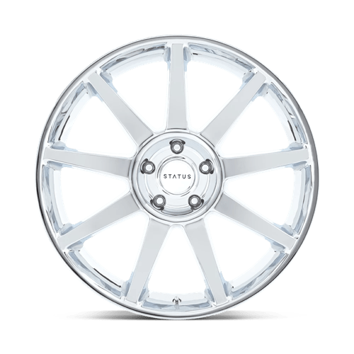 Status MAMMOTH Chrome 22x9.5 +30 5x127mm 71.5mm - Wheelwiz