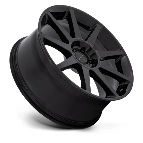 Status MAMMOTH Gloss Black 22x9.5 +30 5x120mm 72.6mm - Wheelwiz