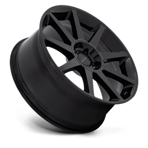 Status MAMMOTH Gloss Black 22x9.5 +30 5x120mm 72.6mm - Wheelwiz
