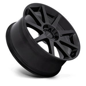 Status MAMMOTH Gloss Black 22x9.5 +30 5x127mm 71.5mm - Wheelwiz