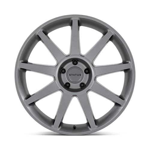 Status MAMMOTH Matte Anthracite 22x9.5 +30 5x127mm 71.5mm - Wheelwiz
