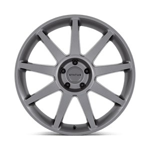 Status MAMMOTH Matte Anthracite 22x9.5 +30 5x120mm 72.6mm - Wheelwiz