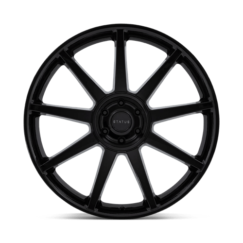 Status MAMMOTH Gloss Black 24x10 +20 5x112mm 66.6mm - Wheelwiz