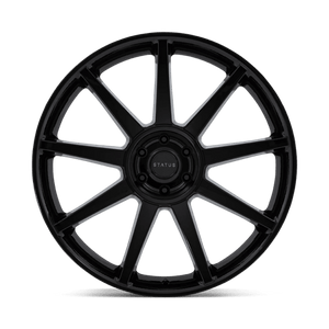 Status MAMMOTH Gloss Black 22x9.5 +25 6x139.7mm 106.1mm - Wheelwiz