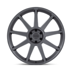 Status MAMMOTH Matte Anthracite 24x10 +20 5x112mm 66.6mm - Wheelwiz