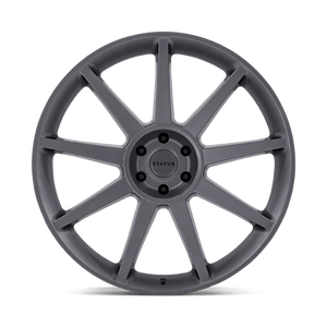Status MAMMOTH Matte Anthracite 22x9.5 +25 6x135mm 87.1mm - Wheelwiz