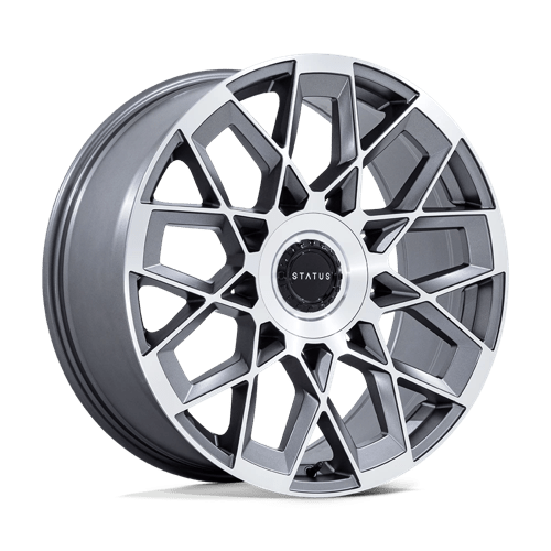 Status ST005 MATRIX Anthracite Mirrored 24x10 +30 6x135|6x139.7mm 100.3mm - Wheelwiz