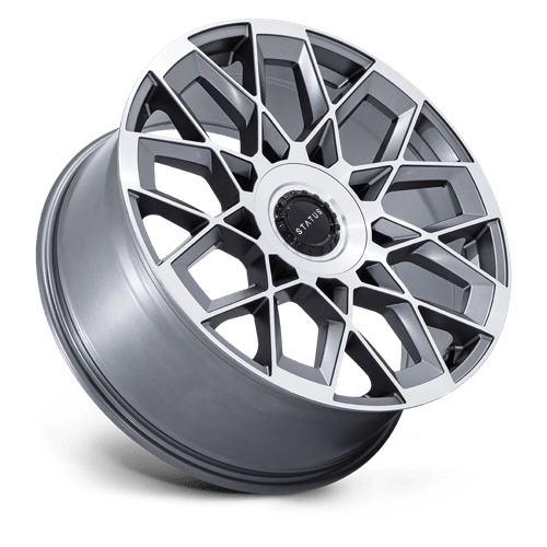 Status ST005 MATRIX Anthracite Mirrored 24x10 +35 5x120|5x130mm 84.1mm - Wheelwiz