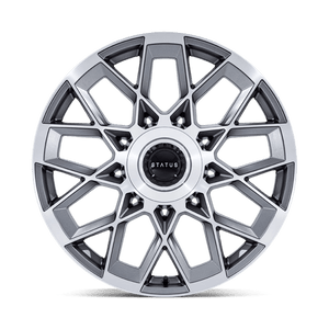 Status ST005 MATRIX Anthracite Mirrored 24x10 +20 Custom 72.6mm - Wheelwiz