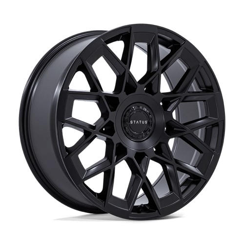 Status ST005 MATRIX Matte Black 22x9.5 +25 6x135|6x139.7mm 100.3mm - Wheelwiz