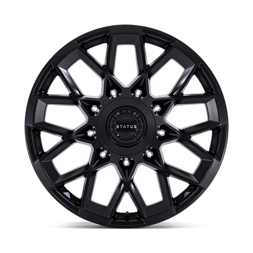 Status ST005 MATRIX Matte Black 24x10 +35 5x120|5x130mm 84.1mm - Wheelwiz