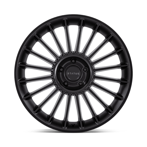 Status VENTI Matte Black 22x9.5 +30 5x130mm 84.1mm - Wheelwiz