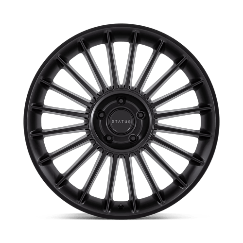 Status VENTI Matte Black 22x9.5 +30 5x120mm 72.6mm - Wheelwiz