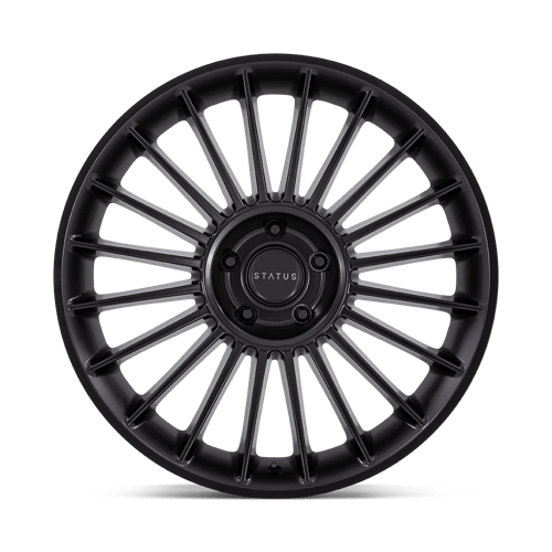 Status VENTI Matte Black 22x9.5 +30 5x120mm 72.6mm - Wheelwiz