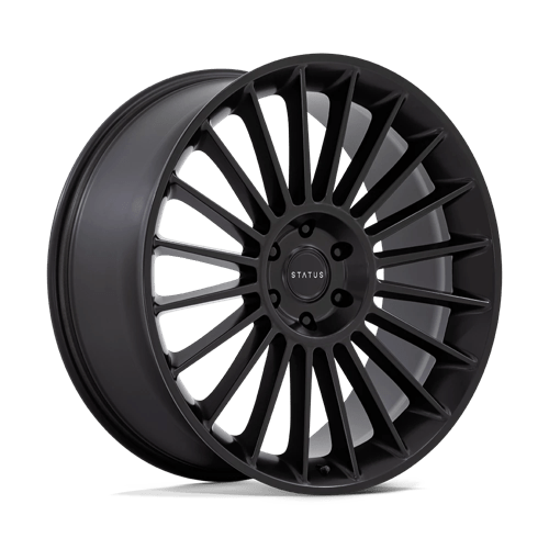 Status VENTI Matte Black 22x9.5 +25 6x135mm 87.1mm - Wheelwiz