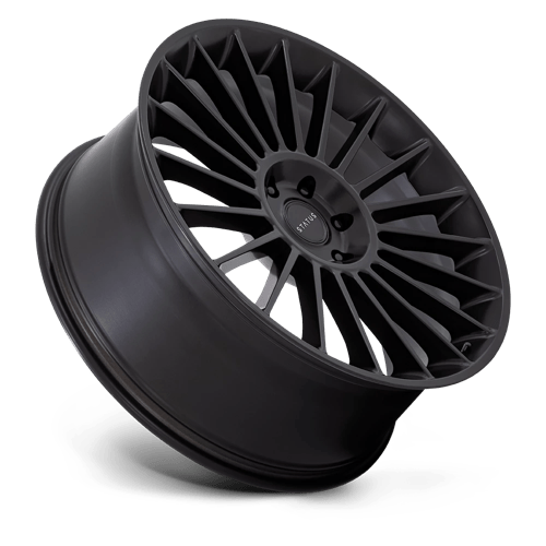 Status VENTI Matte Black 22x9.5 +25 6x135mm 87.1mm - Wheelwiz