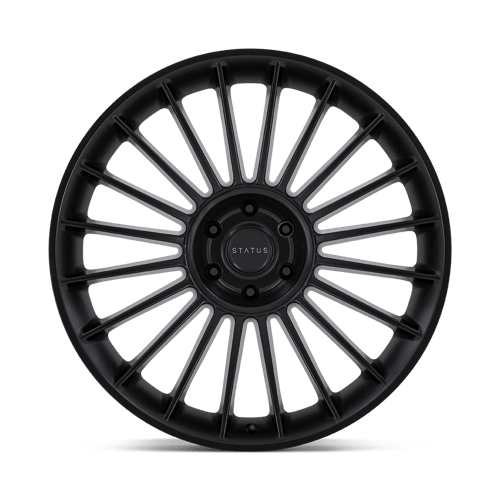 Status VENTI Matte Black 22x9.5 +25 6x135mm 87.1mm - Wheelwiz