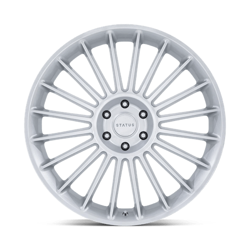 Status VENTI Gloss Silver 24x10 +20 5x112mm 66.6mm - Wheelwiz