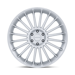 Status VENTI Gloss Silver 24x10 +35 5x120mm 72.6mm - Wheelwiz