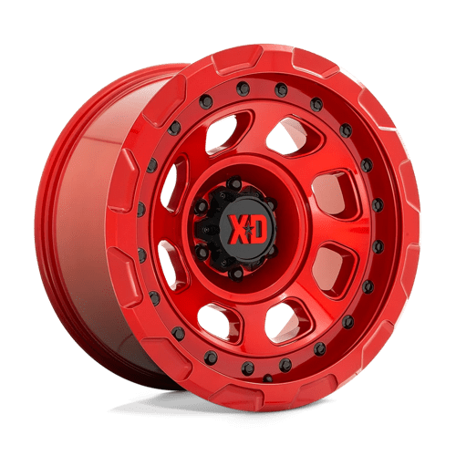 XD Series XD861 STORM Candy Red 17x9 -12 5x127mm 71.5mm - Wheelwiz