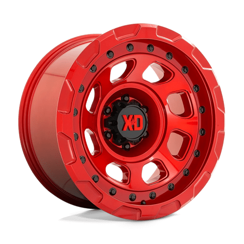 XD Series XD861 STORM Candy Red 17x9 0 6x139.7mm 106.1mm - Wheelwiz