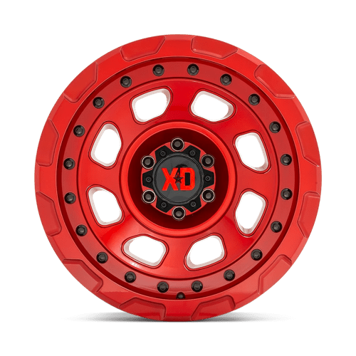 XD Series XD861 STORM Candy Red 20x9 +18 6x139.7mm 106.1mm - Wheelwiz
