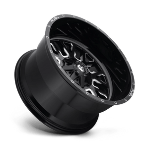 Fuel Offroad D611 STROKE Gloss Black Milled 20x9 +01 8x170mm 125.1mm - WheelWiz