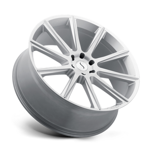 Status ZEUS Silver W/ Brushed Face 22x9.5 +15 6x139.7mm 112.1mm 
