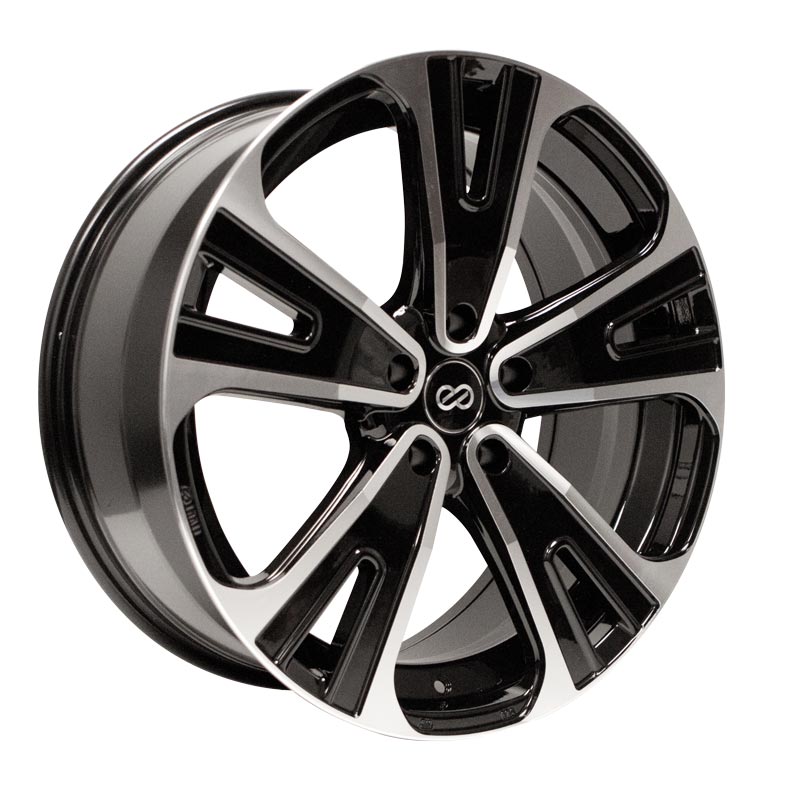 Enkei SVX Black Mach 18x8 +40 5x114.3mm 72.6mm - WheelWiz