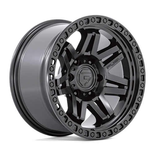 Fuel Offroad D810 SYNDICATE Blackout 17x9 +1 6x139.7mm 106.1mm - Wheelwiz