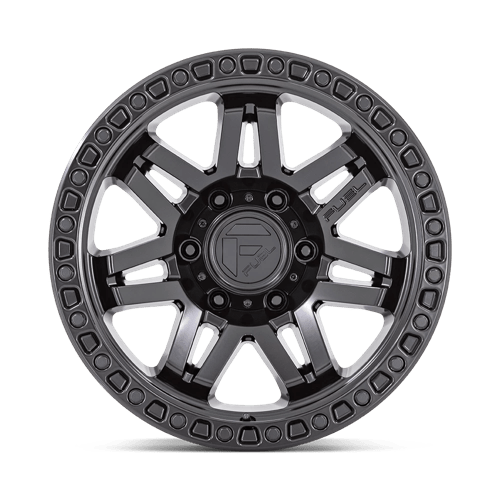 Fuel Offroad D810 SYNDICATE Blackout 17x9 -12 6x139.7mm 106.1mm - Wheelwiz