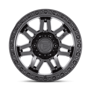 Fuel Offroad D810 SYNDICATE Blackout 17x9 +1 6x139.7mm 106.1mm - Wheelwiz