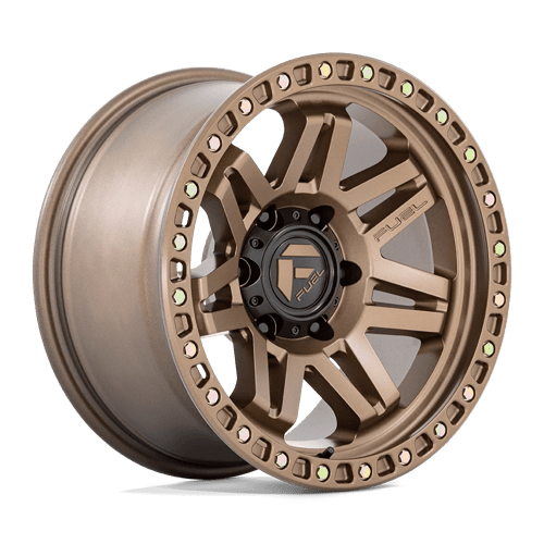 Fuel Offroad D811 SYNDICATE Full Matte Bronze 17x9 -12 6x139.7mm 106.1mm - Wheelwiz