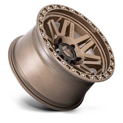 Fuel Offroad D811 SYNDICATE Full Matte Bronze 17x9 -12 6x139.7mm 106.1mm - Wheelwiz