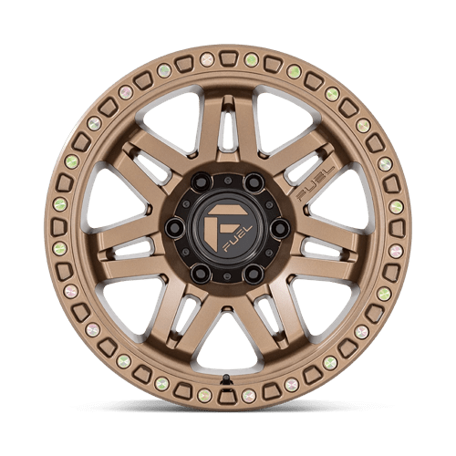 Fuel Offroad D811 SYNDICATE Full Matte Bronze 17x9 +1 5x127mm 71.5mm - Wheelwiz