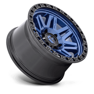 Fuel Offroad D813 SYNDICATE Dark Blue W/ Black Ring 17x9 -12 6x139.7mm 106.1mm - Wheelwiz