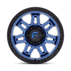 Fuel Offroad D813 SYNDICATE Dark Blue W/ Black Ring 17x9 +1 5x127mm 71.5mm - Wheelwiz