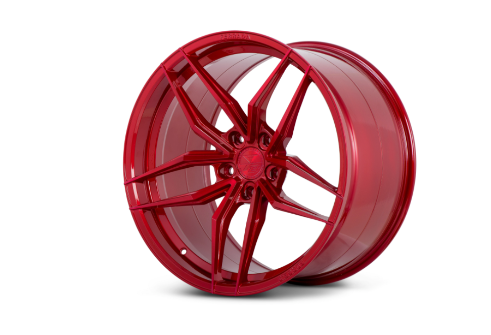 Ferrada Wheels F8-FR5 Brushed Rouge 20x9 +20 5x120mm 74.1mm