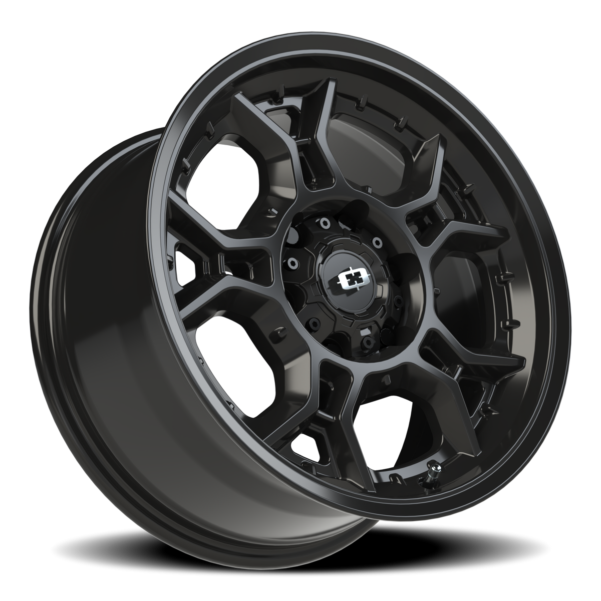 Vision Wheel 315 Gloss Black 17x8.5 +18 6x135mm 87.1mm - Wheelwiz