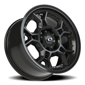 Vision Wheel 315 Gloss Black 17x8.5 +18 6x135mm 87.1mm - Wheelwiz