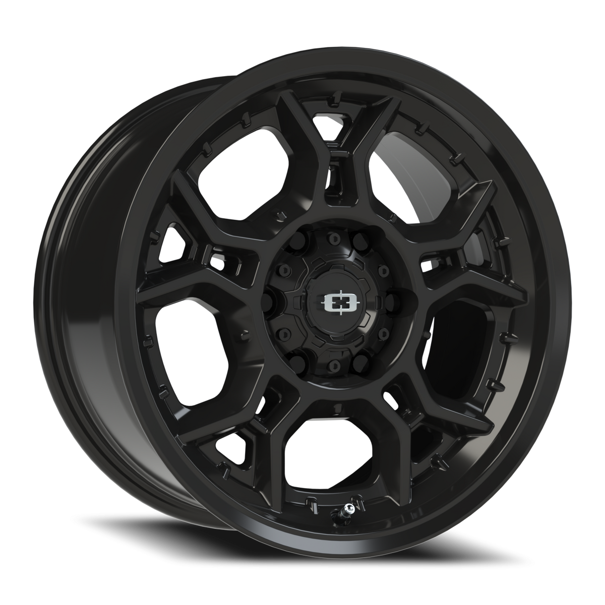 Vision Wheel 315 Gloss Black 17x8.5 +18 6x139.7mm 106.2mm - Wheelwiz